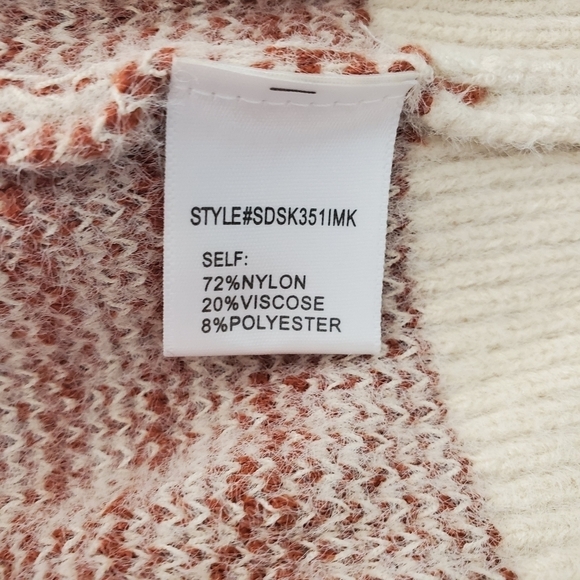 NEW 4SI3NNA Rebecca Zebra Print Pullover Sweater - Picture 5 of 6